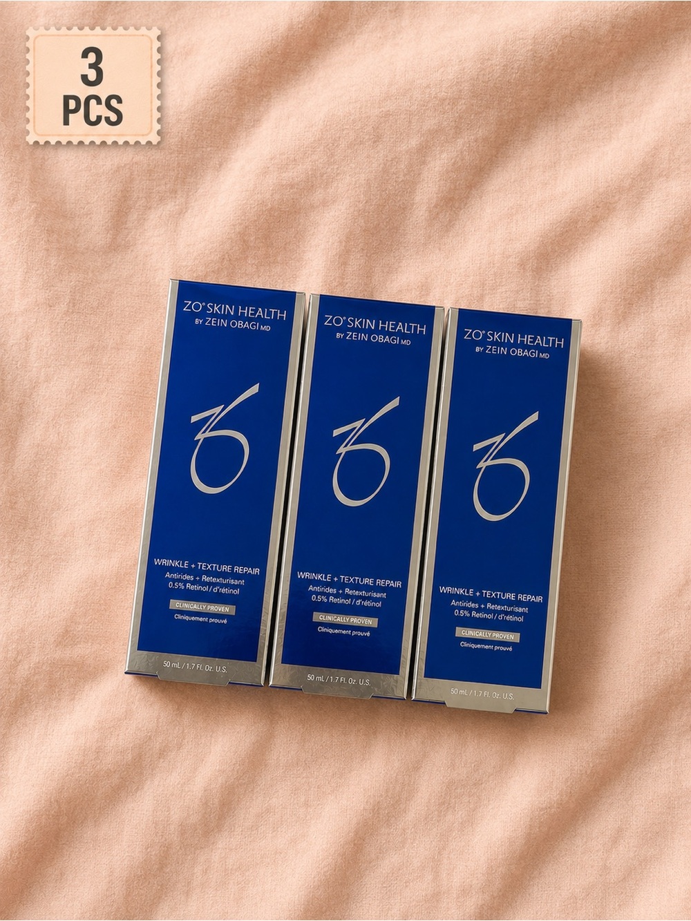 ZO® Skin Health Wrinkle + Texture Repair Cream - Blue (3 Pack)